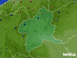 群馬県のアメダス実況(積雪深)(2021年01月28日)