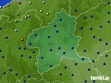 2021年01月28日の群馬県のアメダス(日照時間)