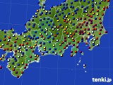 2021年01月29日の東海地方のアメダス(日照時間)