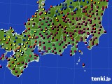 東海地方のアメダス実況(日照時間)(2021年01月31日)