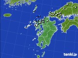 九州地方のアメダス実況(降水量)(2021年02月01日)