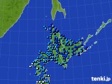 2021年02月01日の北海道地方のアメダス(気温)