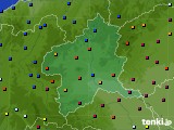 2021年02月02日の群馬県のアメダス(日照時間)