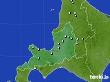 道央のアメダス実況(降水量)(2021年02月03日)