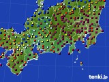 東海地方のアメダス実況(日照時間)(2021年02月03日)