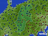 2021年02月04日の長野県のアメダス(日照時間)