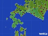 道南のアメダス実況(日照時間)(2021年02月05日)