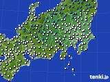 2021年02月05日の関東・甲信地方のアメダス(気温)
