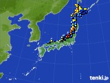 2021年02月06日のアメダス(積雪深)