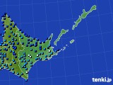 道東のアメダス実況(気温)(2021年02月06日)