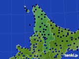 アメダス実況(気温)(2021年02月07日)