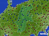 長野県のアメダス実況(日照時間)(2021年02月08日)