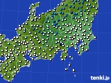 2021年02月11日の関東・甲信地方のアメダス(気温)