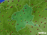 群馬県のアメダス実況(日照時間)(2021年02月12日)