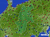 長野県のアメダス実況(日照時間)(2021年02月12日)