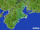 三重県のアメダス実況(日照時間)(2021年02月13日)