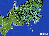 2021年02月15日の関東・甲信地方のアメダス(降水量)