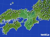 2021年02月15日の近畿地方のアメダス(降水量)