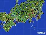 東海地方のアメダス実況(日照時間)(2021年02月17日)