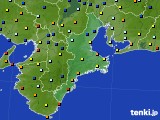 三重県のアメダス実況(日照時間)(2021年02月18日)