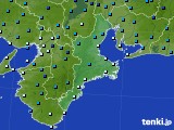 2021年02月18日の三重県のアメダス(気温)