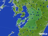 アメダス実況(気温)(2021年02月18日)