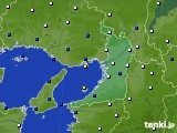 大阪府のアメダス実況(風向・風速)(2021年02月18日)