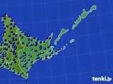 道東のアメダス実況(気温)(2021年02月19日)