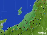 新潟県のアメダス実況(積雪深)(2021年02月20日)