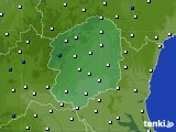2021年02月20日の栃木県のアメダス(風向・風速)