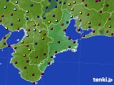 三重県のアメダス実況(日照時間)(2021年02月23日)