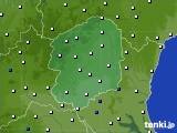 2021年02月25日の栃木県のアメダス(風向・風速)