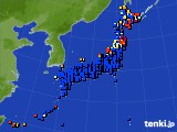 アメダス実況(日照時間)(2021年02月26日)