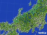 2021年02月26日の北陸地方のアメダス(気温)