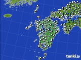 九州地方のアメダス実況(気温)(2021年02月26日)