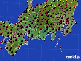 東海地方のアメダス実況(日照時間)(2021年02月27日)