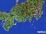2021年02月28日の東海地方のアメダス(日照時間)