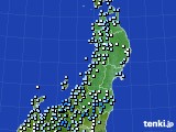 2021年03月02日の東北地方のアメダス(降水量)