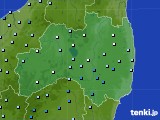 福島県のアメダス実況(降水量)(2021年03月02日)