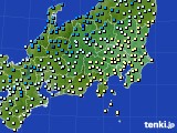 2021年03月02日の関東・甲信地方のアメダス(気温)