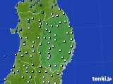 2021年03月02日の岩手県のアメダス(気温)