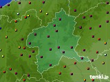 群馬県のアメダス実況(日照時間)(2021年03月04日)