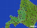 道央のアメダス実況(日照時間)(2021年03月07日)