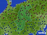 長野県のアメダス実況(日照時間)(2021年03月07日)