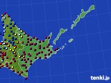 2021年03月07日の道東のアメダス(日照時間)