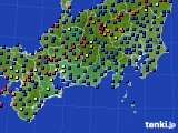 2021年03月08日の東海地方のアメダス(日照時間)