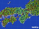2021年03月08日の近畿地方のアメダス(日照時間)