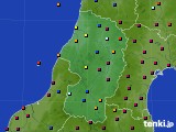 2021年03月10日の山形県のアメダス(日照時間)