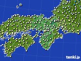 2021年03月10日の近畿地方のアメダス(気温)
