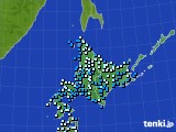 アメダス実況(気温)(2021年03月13日)